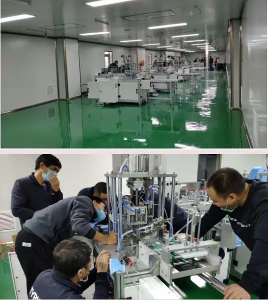 空壓機行業(yè)抗疫前線:陜鼓負責的口罩廠建設(shè)工程圓滿竣工