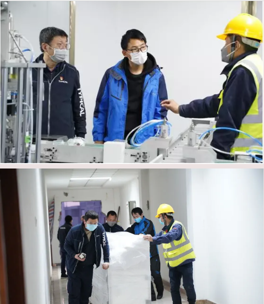 空壓機行業(yè)抗疫前線:陜鼓負責的口罩廠建設(shè)工程圓滿竣工