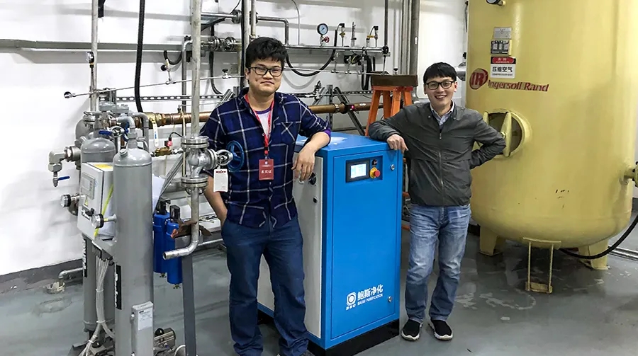 鮑斯股份案例分析:0級無油壓縮空氣凈化器在精密儀器設(shè)備用壓縮空氣系統(tǒng)中的應(yīng)用
