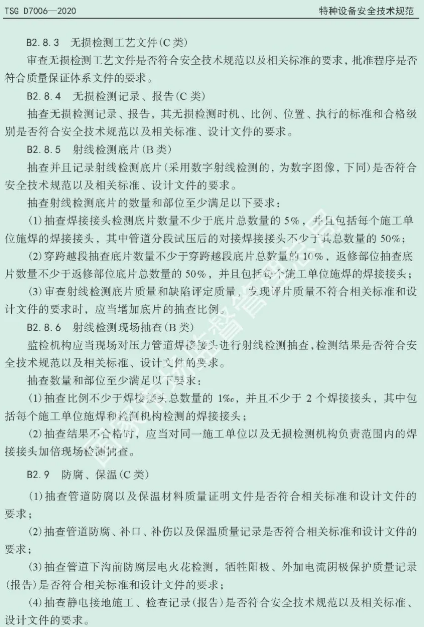 壓縮機(jī)行業(yè)標(biāo)準(zhǔn)能效:最新TSG D7006-2020《壓力管道監(jiān)督檢驗(yàn)規(guī)則》發(fā)布