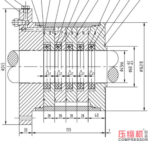 壓縮機(jī)活塞桿陶瓷涂層脫落故障分析